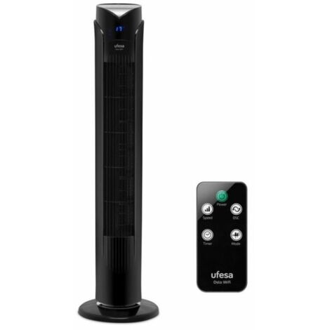 Ventilateur Tour UFESA OSLO Noir 45 W (1/2)