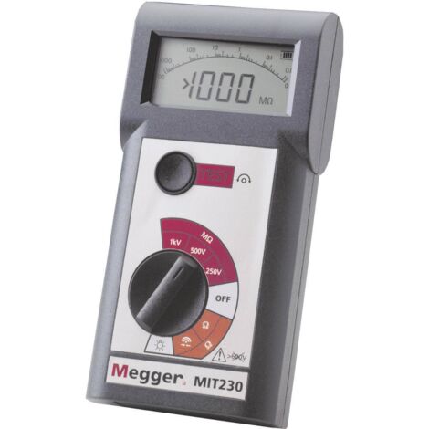 Megger MIT230 Testeur d'isolement numérique et analogique (1/2)