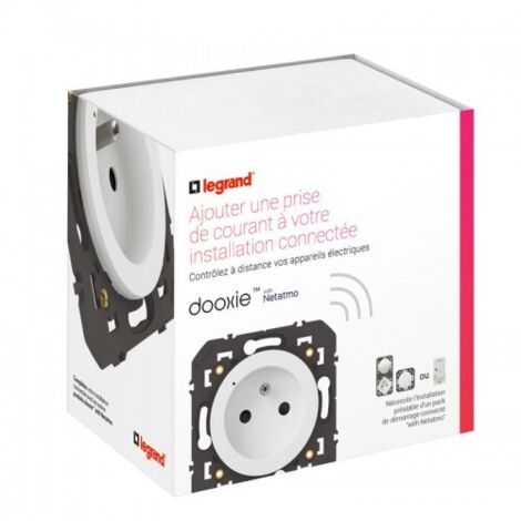 Prise connectée Legrand dooxie 16A 3680W (1/3)