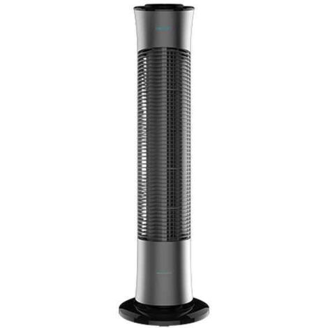 Ventilateur colonne oscillant CECOTEC EnergySilence 9090 Skyline 45W 3 vitesses H78cm Gris-noir (1/5)