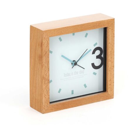 PLATINET HORLOGE/ALARME BOIS APRIL PZAPR (1/5)