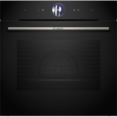 Bosch Serie 8, Einbau-Dampfbackofen, 60 x 60 cm, Schwarz, HSG7364B1 (1/5)