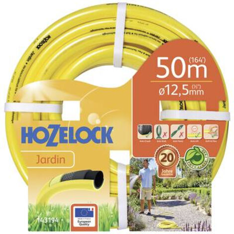 Tuyau d'arrosage Hozelock jardin 143179 12.5 mm jaune