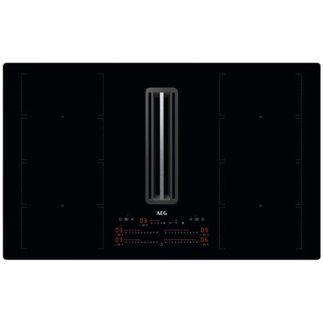 Plaque induction Aeg CCE84779CB + HOTTE INTEGREE Recyclage (1/5)
