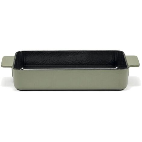 SERAX Bac de four L Surface Camo Green, longueur  380 mm, largeur  200 mm (1/4)