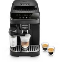 Delonghi – Cafetière expresso automatique 1450 W – Préparation de 2 tasses – Broyeur intégré – Réservoir 1,8 L – Design noir élégant - ECAM29051B