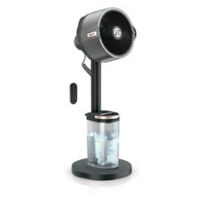 Ventilateur brumisateur portable 4,5L – Autonomie 24h – 5 vitesses – Oscillation 180° – Résistant à la pluie et aux UV – Shark