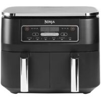 Ninja – Friteuse sans huile 2kg 2400W – 6 modes de cuisson – Fonction SYNC et MATCH – Cuisson rapide et saine