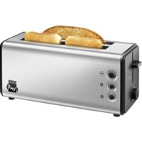 Unold Onyx 38915 Duplex Toaster 4-Slice Black Stainless Steel