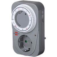 Brennenstuhl MC 120 minuteur analogique gris 3680 W