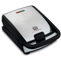 Tefal Snack Collection SW857D12 inox et noir