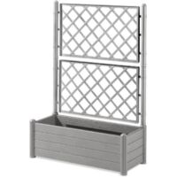 Stefanplast Italia bac à fleurs gris 80 L résistant