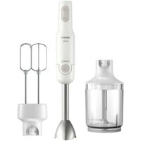 Philips Home HR2546/00 Mixeur plongeant 700 W fonction turbo, avec embout hâchoir blanc D295252