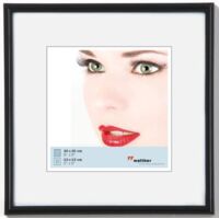 Walther Design Galeria cadre photo plastique noir 20x20 cm