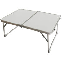 Marbueno D13 Table pliante blanche légère et résistante