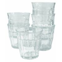 Duralex Picardie gobelet transparent 22 cl verre trempé