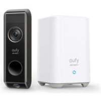 Eufy E8213G11 Sonnette Vidéo Connectée Noir et Blanc