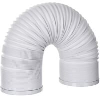Whirlpool – Climatiseur mobile silencieux 2800 W – Refroidissement rapide jusqu'à 35 m² – Mode automatique et déshumidificateur – Ventilateur 3 vitesses