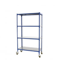 Simonrack SIMONCLICK MOBILE étagère métallique bleu/galva