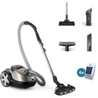 Philips 8000 Series XD8152/12 Aspirateur Gris Métallisé