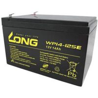 Long WP14-12SE WP14-12SE Batterie au plomb 12 V 14 Ah plomb (AGM) (l x H x P) 151 x 100 x 98 mm cosses plates 6,35 mm résistant aux cycles de charge, Y860342