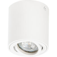 LEDVANCE Spot Surface Spot de plafond rond, blanc GU10