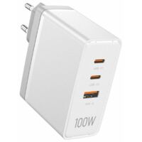 Cargador de Pared Vention FEGW0-EU/ 2xUSB Tipo-C/ 1xUSB/ 100W