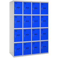 Simonrack SIMONLOCKER casier armoires gris bleu extérieur