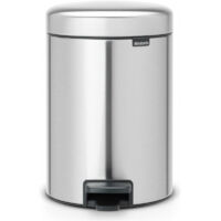 Poubelle à pédale Brabantia Newicon 3L en acier mat