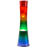 i-total iTotal Rainbow lampe à lave multicolore 40 cm