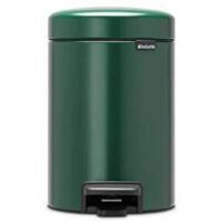 brabantia Brabantia Newicon 3 L Poubelle à pédale, vert (304002)
