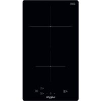 Whirlpool – Plaque induction 28.4 cm 3600 W – 2 foyers – Surface en verre vitro-céramique – Fonction Eco Booster – Verrouillage enfant