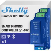 Shelly Pro Dimmer contrôleur d'éclairage gris Wi-Fi