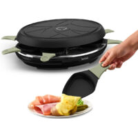 Tefal Appareil à raclette moderne noir 945 W design ovale