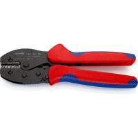KNIPEX 97 52 30 SB PreciForce® Pince à sertir avec poignées multimatières brunie 220 mm