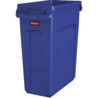Rubbermaid, Poubelle SLIM JIM®, capacité 60 l, avec canaux