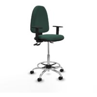 Piqueras y Crespo B1D05RN Chaise de Bureau Verte Ergonomique