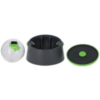 Kerbl Multifeeder mangeoire 3 en 1 plastique 19 cm
