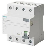 Siemens 5SV34446LA01 disjoncteur différentiel blanc 40A