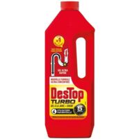 Destop Déboucheur turbo incolore 1 litre 4 doses