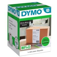 Etiquette d'expédition 104 x 159 mm Dymo - Rouleau de 220