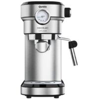 Cafetière à dosettes Cecotec Cafelizzia 790 Steel Pro – Acier inoxydable – Système Thermoblock – 20 bars de pression – Buse vapeur orientable