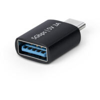 StarTech.com Adaptateur USB-C vers USB-A, USB 5Gbps, 3A, Convertisseur USB-C Mâle vers USB-A Femelle, Boîtier Métallique Durable - Compatible Thunderbolt
