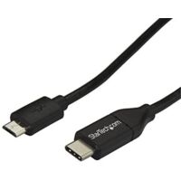 StarTech.com Câble USB 2.0 USB-C vers Micro-B de 1 m - M/M - Noir
