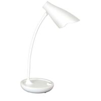 UNILUX LAMPE DE BUREAU POUR BUREAU À DOMICILE, BLANC, CHARGE USB 400140699