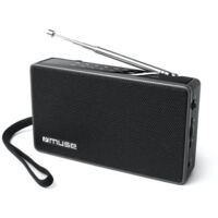 Radio portable analogique noir - Muse - m030r