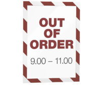 DURABLE, Cadre info DURAFRAME® MAGNETIC SECURITY, pour format