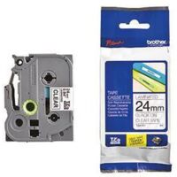 Brother Schriftbandkassette TZE151 24mmx8m laminiert sw auf fl