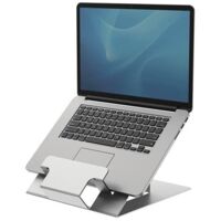 Fellowes support d`ordinateur portable Hylyft en aluminium, léger, avec pochette de rangement, 6 réglages en