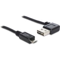 EASY-USB 2.0 Kabel, USB-A Stecker 90° Micro-USB Stecker Verwendung: Verbindung eines USB Micro-B Geräts avec dem PC oder Notebook